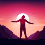 The Spiritual Side of Success: How Faith Shapes True Prosperity Man,Having,A,Spiritual,Enlightened,Moment,In,Nature,,Feeling,The