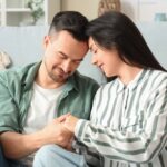 Strengthening Love Through Prayer: A Journey of Two Imperfect Hearts Religious,Couple,Praying,At,Home