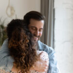 From Survival Marriage to Sacred Partnership: A Biblical Path to Covenant Love, Spiritual Intimacy, and Lasting Unity Happy,Sincere,Young,Man,Cuddling,Beloved,Woman,,Missing,After,Long