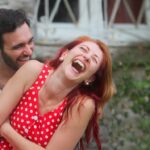 The Power of Divine Alignment in Relationships: How to Choose the Right Partner with Spiritual Wisdom Portrait,Of,Young,Laughing,Couple,In,Love,Outdoors,In,Backyard