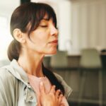 From Darkness to Healing: Rebuilding Your Mind One Day at a Time Woman,,Breath,And,Meditation,For,Yoga,At,House,With,Zen,